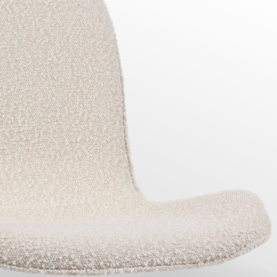 Eetkamerstoel Nena-Fé walnoot houten onderstel