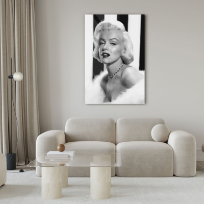 Walljar acrylglas schilderij - Portrait of Marilyn Monroe