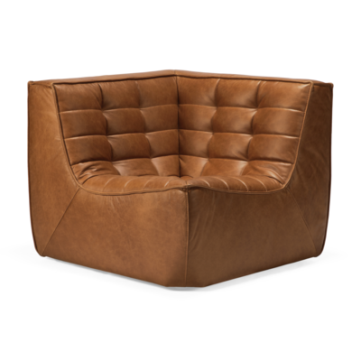 Ethnicraft - Sofa N701 - old saddle