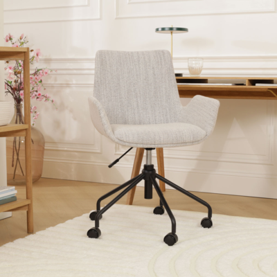 Bureaustoel Nout-Eef zwart onderstel