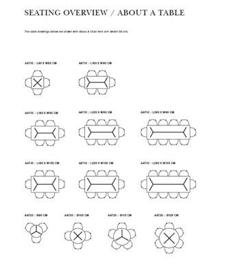 HAY tafel AAT20 - Wit