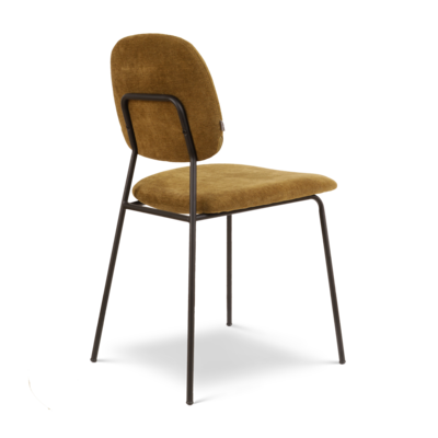 Eetkamerstoel Jasmijn - zwart onderstel