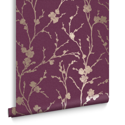 Graham &amp; Brown  vliesbehang  Meiying Mauve
