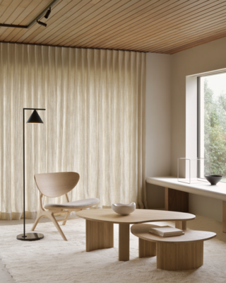 Ethnicraft - koffietafel Boomerang eiken