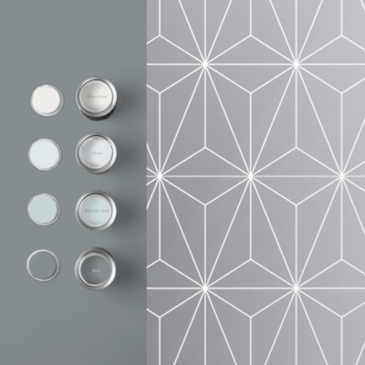 Graham &amp; Brown  vliesbehang  Prism Silver