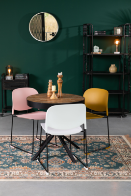 Housecraft living eetkamerstoel Stacks (set van 4)