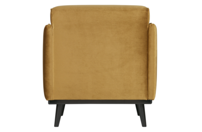 Fauteuil Statement met arm fluweel