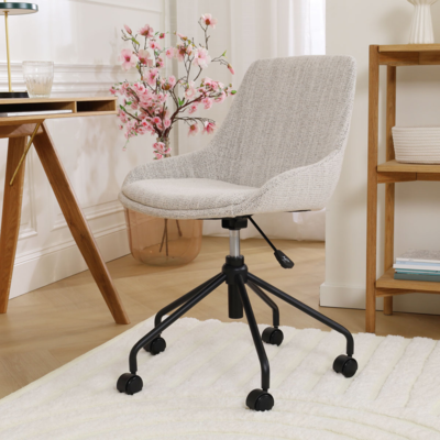 Bureaustoel Nout-Isa - zwart onderstel