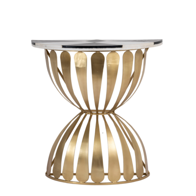 Half rond console tafel Parijata