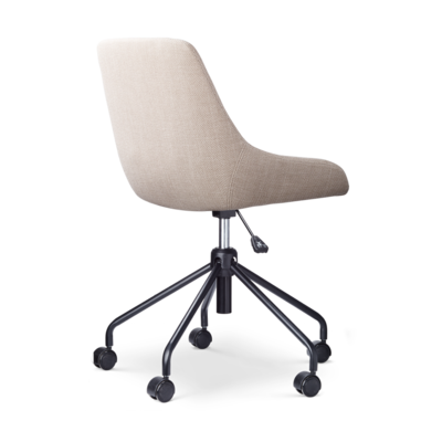 Bureaustoel Nout-Isa - zwart onderstel