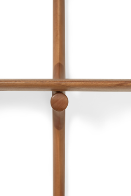 Ethnicraft - PI wandplank - mahonie/donker mahonie