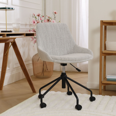 Bureaustoel Nout-Isa - zwart onderstel