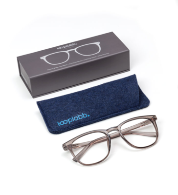 Leesbril LL17F The George Crystal Black