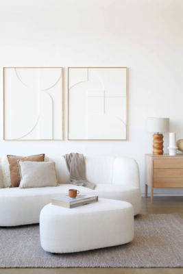 Loods 5 Design 4-zitsbank Curvy rechts