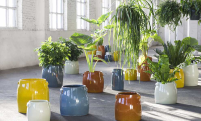 Serax plantenpot Costa grijs