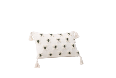 Elan Kussenhoes 30x50cm - Wit