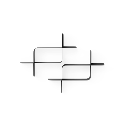 Umbra wandplank Montage metaal