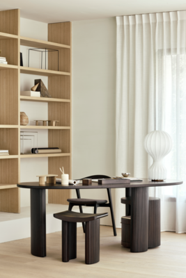 Ethnicraft - Boomerang bureau ladekast