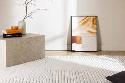 Vloerkleed Misha crème