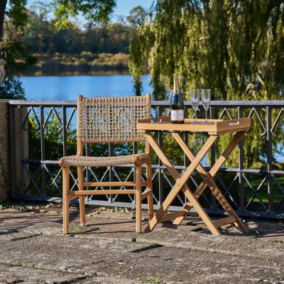 Houten tuinstoel Elodie