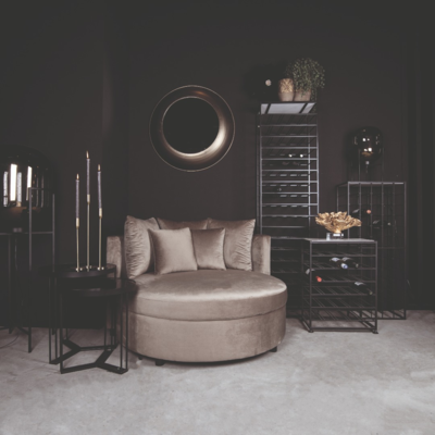 Fauteuil XL Rond inclusief 5 kussens