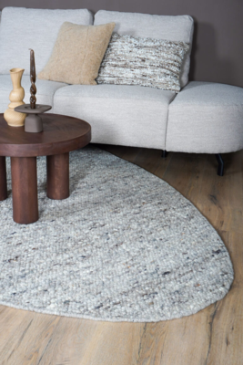 Vloerkleed Stone Licht Grijs 421