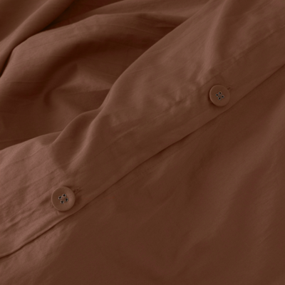 DBO Cotton Satin Dark Brown