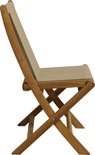 Klapstoel Teak Rope