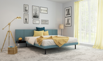 Kreamat® boxspring set Volita elektrisch incl. aanhangkasten