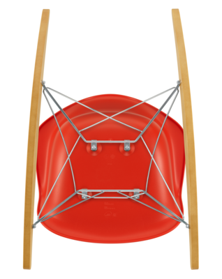Vitra schommelstoel Eames RAR Armchair