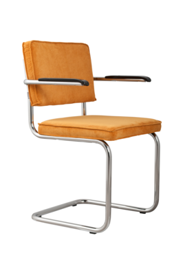 Zuiver Ridge Rib Armstoel - Set van 2