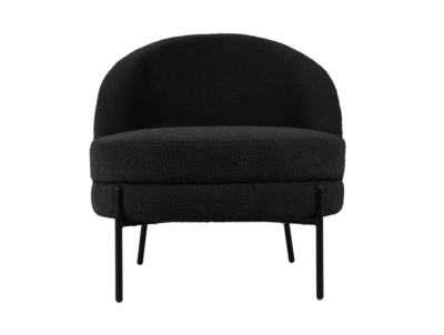 Fauteuil Noble Teddy Curl polyester