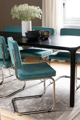 Zuiver Ridge Rib Eetkamerstoel - Set van 2