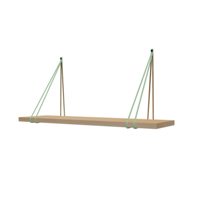 Leren split-plankdragers