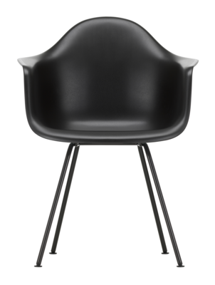 Vitra stoel Eames DAX Basic Dark onderstel