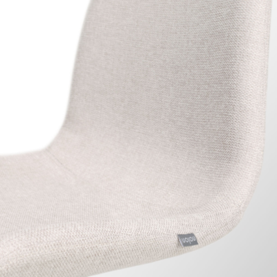 Eetkamerstoel Nena-Fé walnoot houten onderstel