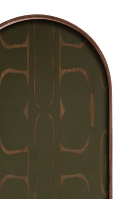 Second Nature glazen dienblad