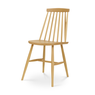 Filou berkenhouten spijlenstoel