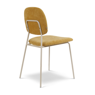 Eetkamerstoel Jasmijn - grijsbeige onderstel