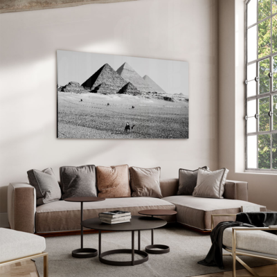 Walljar acrylglas schilderij - Pyramids of Egypt