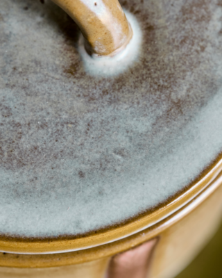 Aardewerk potjes Tallic