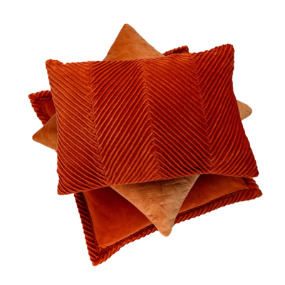 Sierkussen Tucked border