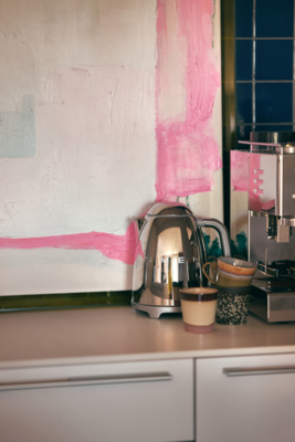 HKliving Framed artwork white sands