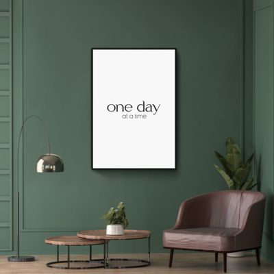 Walljar plexiglas schilderij - One Day At A Time