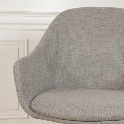 Barkruk Nino-Mae zwart onderstel - 65 cm