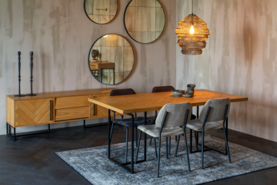 Dutchbone eetkamerstoel Darby (set van 2)