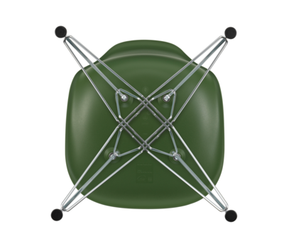 Vitra stoel Eames DSR Chroom onderstel