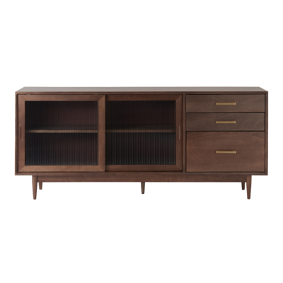 Dressoir Dizzy walnoot 180 cm
