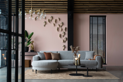 JaxxChoice ronde hoekbank Liva