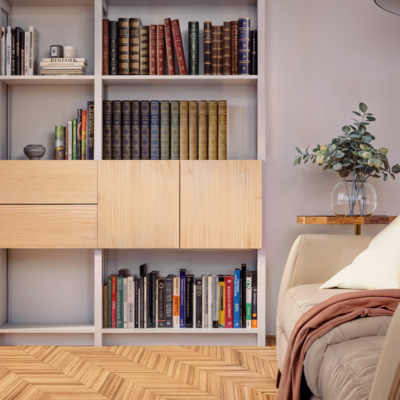 Lundia Original wandkast met deuren en laden